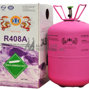 R-408A Refrigerant – 10.9lb Iceloong Factory Sealed Cylinder  HCFC Blend for R-502 Replacement in Commercial Refrigeration
