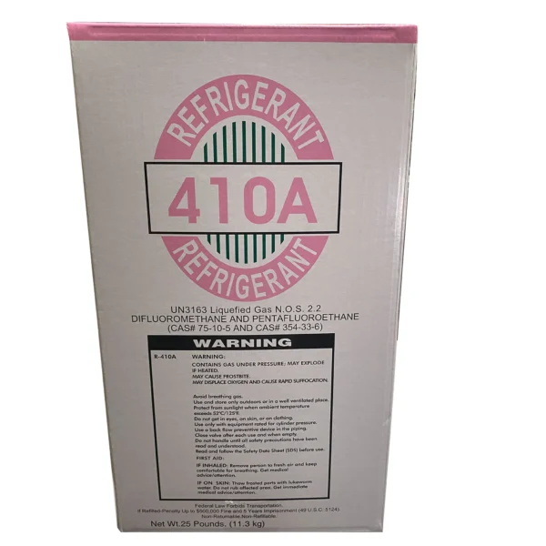 r 410a 25lb factory sealed refrigerant